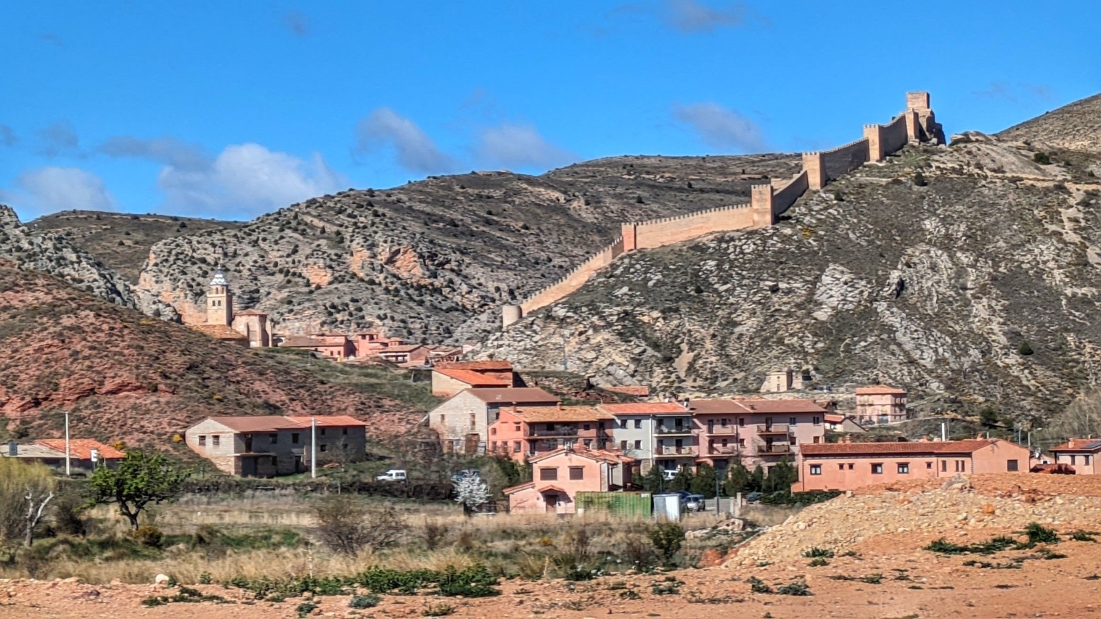 le rempart d'Albarracín 