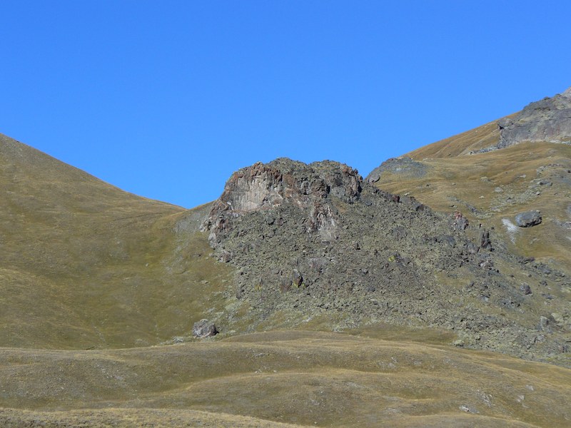 Sentier Montée : Col de Longet en Vue