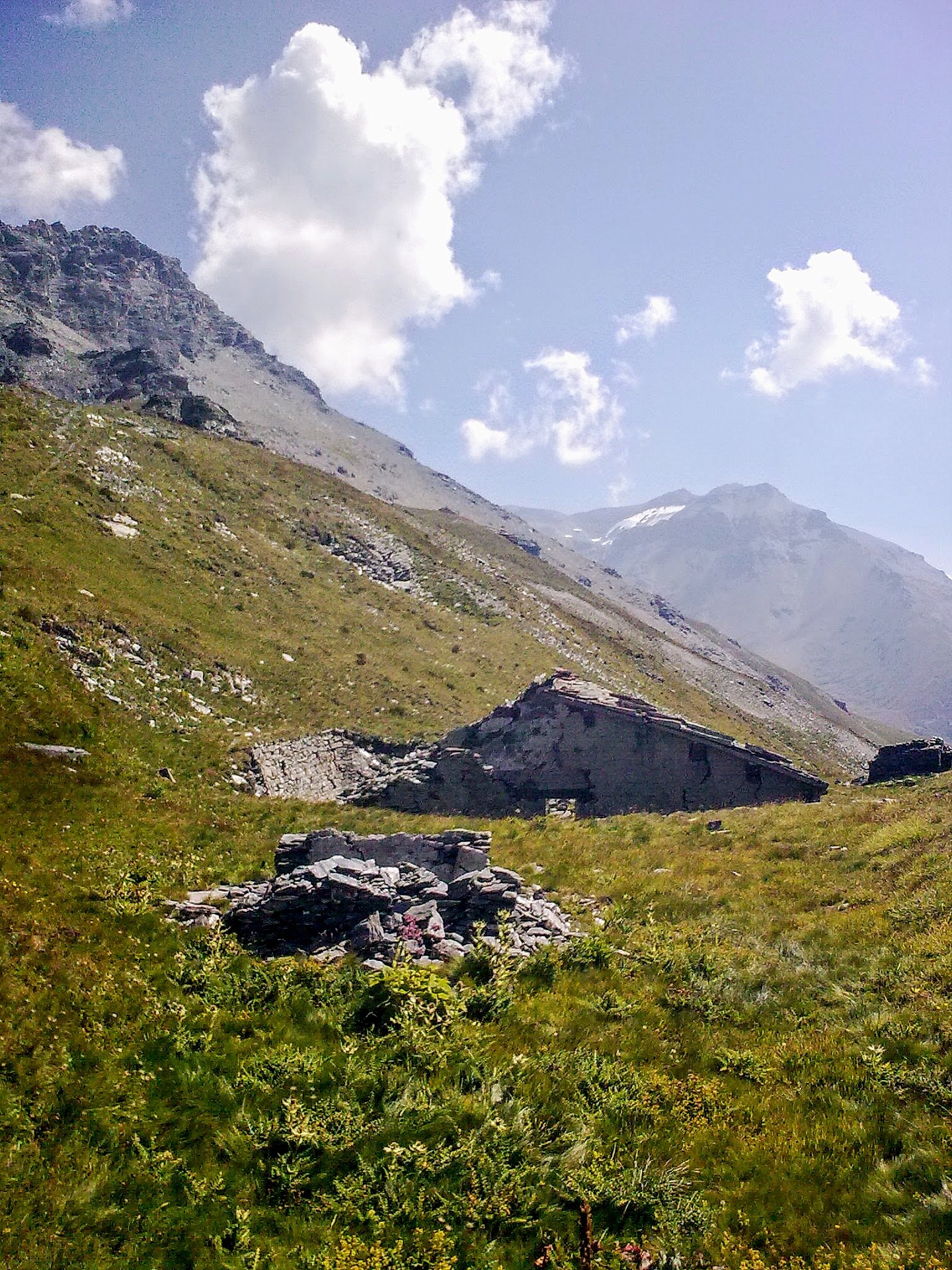 Les fortins sur la crête