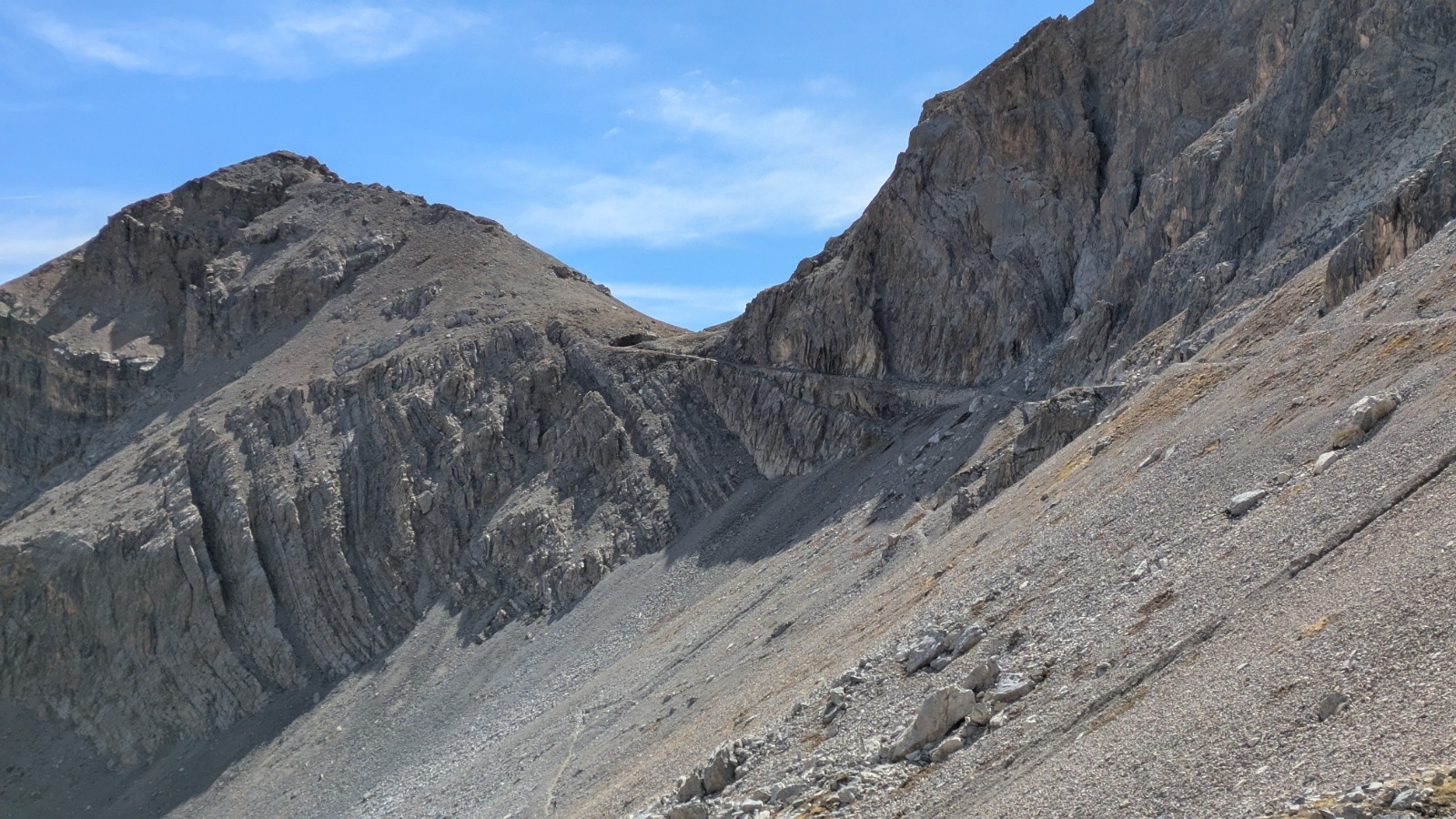 accès au col depuis passo de la Gardetta