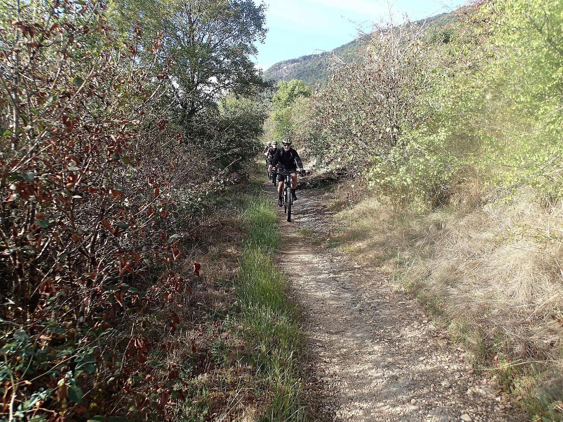 Sentier confortable...