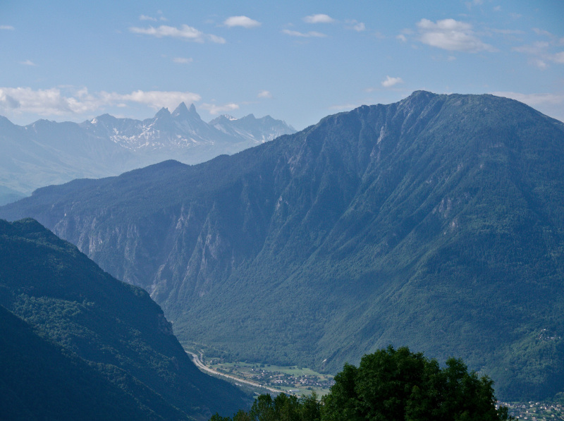 Aiguilles d'Arves : belle vue pour la montée