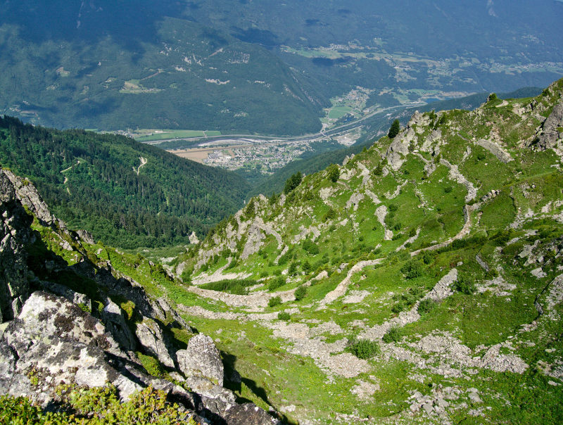 Col de Montjoie : versant nord