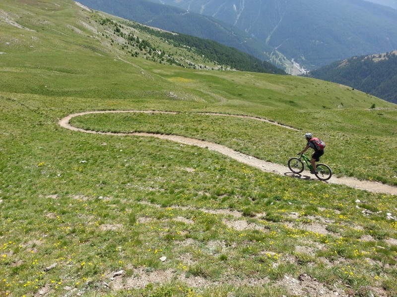 Descente easy : sur Aiguilles