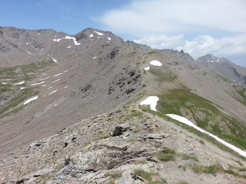 Eaux pendantes : vues du Pic de Malrif