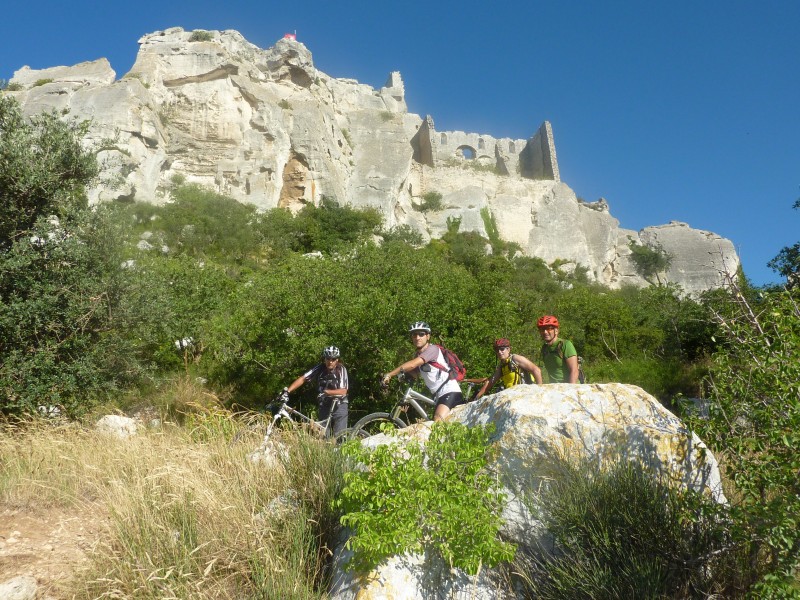 Les Baux de Provence : Sous le chateau
