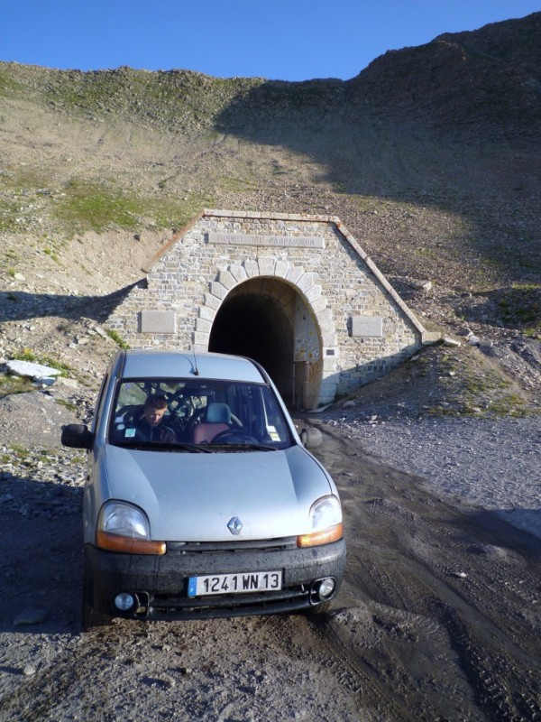 Tunnel du Parpaillon : côté Ubaye