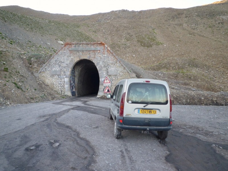 Tunnel du Parpaillon : côté Durance