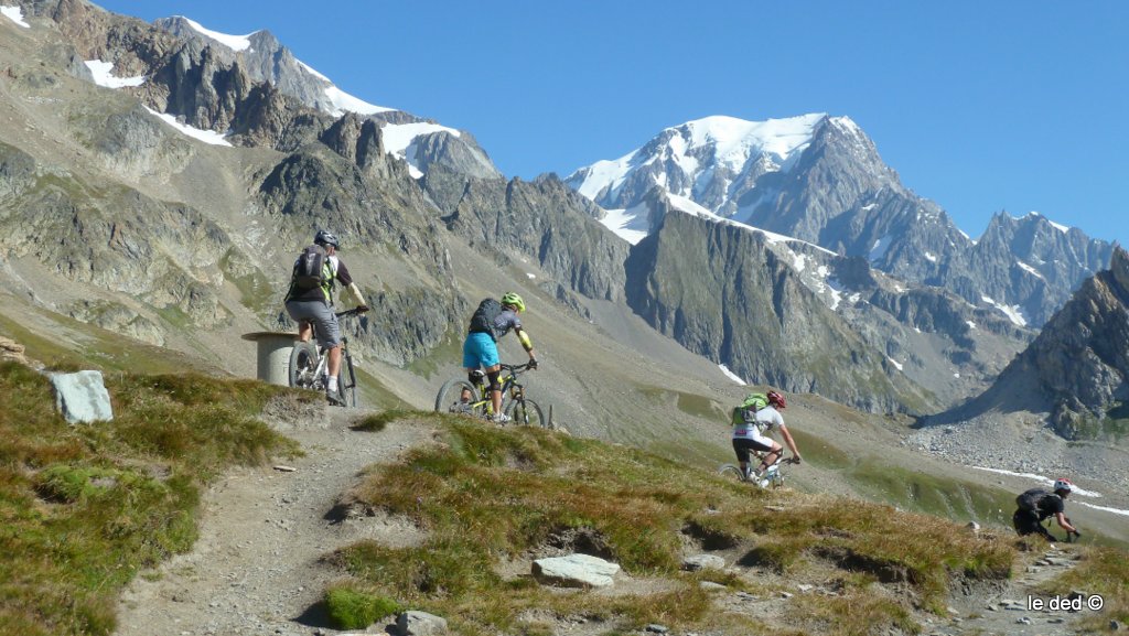 Mont Blanc de Courmayeur : 6 jours comme ça, ça vous ruine la rétine :)