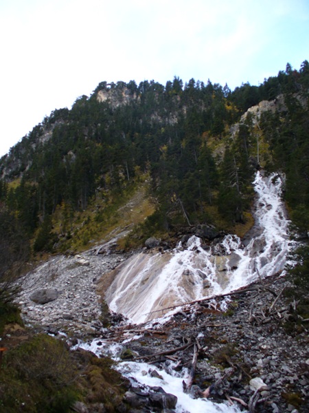 Torrent de La Rosière : Cascade