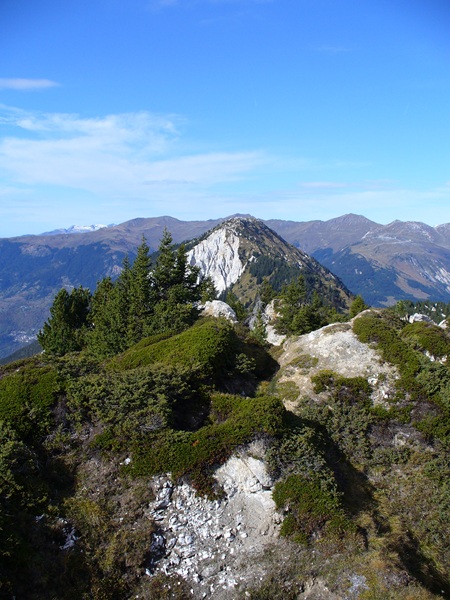 Crête du Mont Charvet : Dent du Villard en Vue