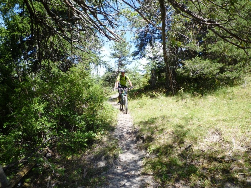 Première descente : sur Auzet