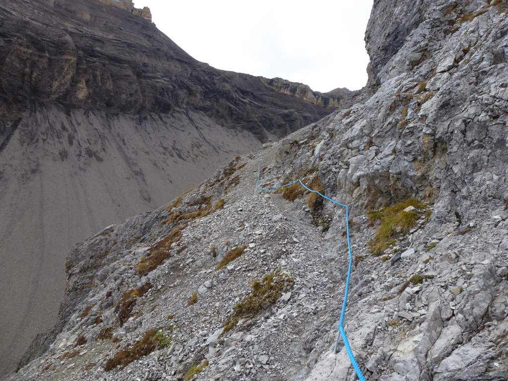 Combes des Andins : Un très court passage délicat pour la descente