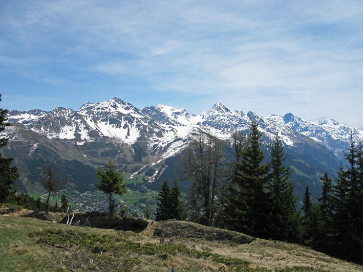 Mont Gelé, Mont Fort, Rosablanche dans le fond