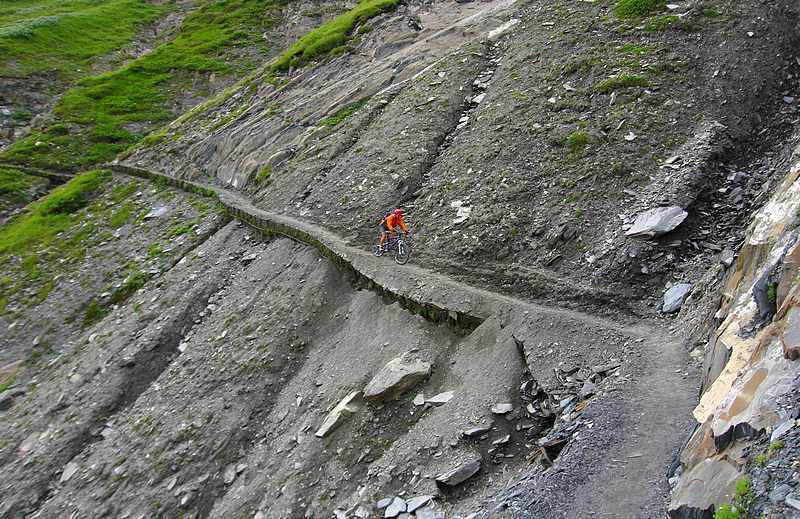 Sentier de la Cochette : Du gaz