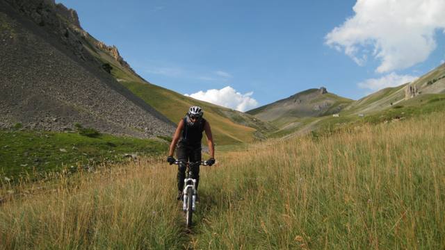 Vallon de l'Aiguille : Vu d'en bas.