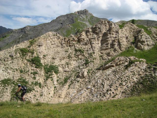 Erosion : Il y en a tout au long de la traversée.