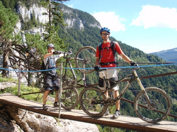 pas du roc : deuxième pont avant le pas du roc