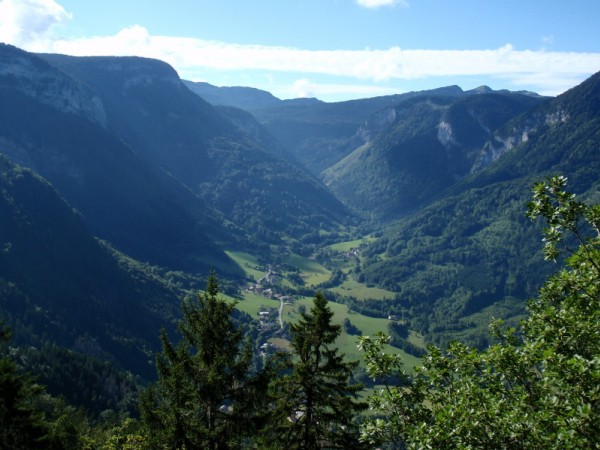 vallée de la fillière : Au sommet de l'enclave