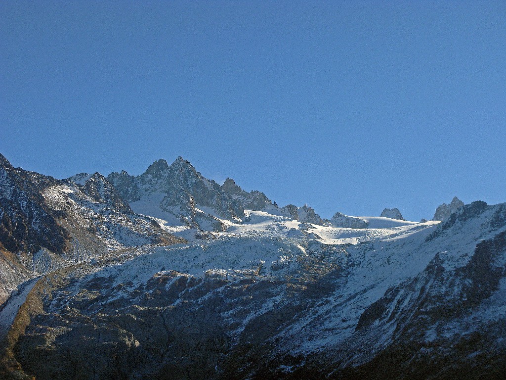 Glacier et Aiguille du Tour