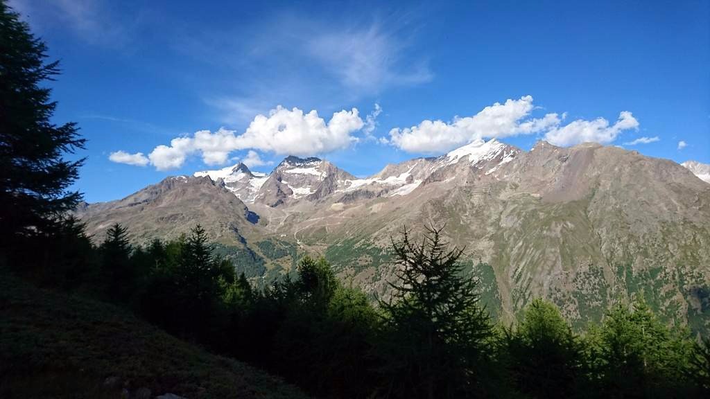 Fletschhorn, Lagginhorn, Weissmies