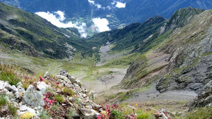 #7 Vallon de l Vallon de l'Infernet : Toute la descente vue du haut