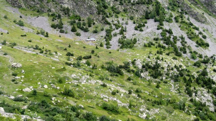 #14 Cabane de l Cabane de l'Infernet : On ne passe pas à côté mais bien dessous