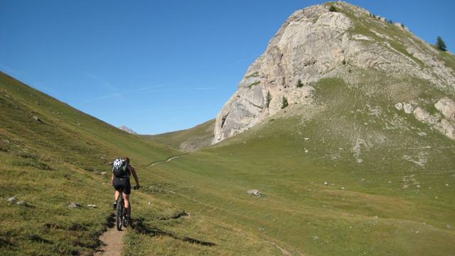 Col de la Trancoulette : Presque arrivés pour la sieste.