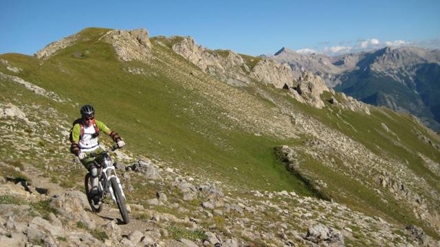 Marcus : Descente de la crête, pas mauvaise !