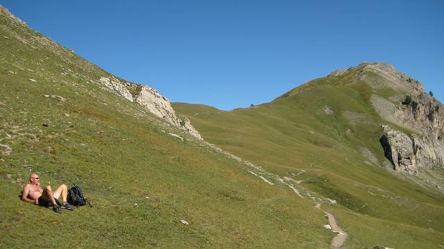 Crête du Dos d'âne de Passaga : Drôle de nom mais c'est par là qu'on monte à La Croix !