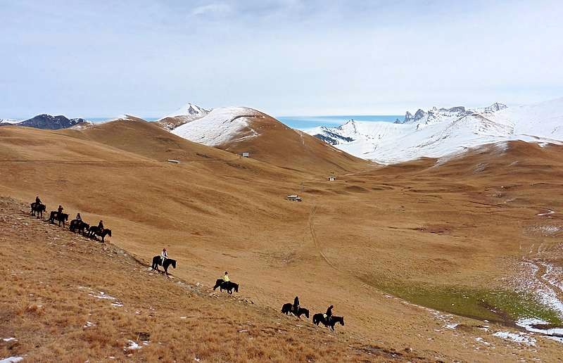 Il manque les yourtes et on se croirait sur les hauts plateaux de la Mongolie