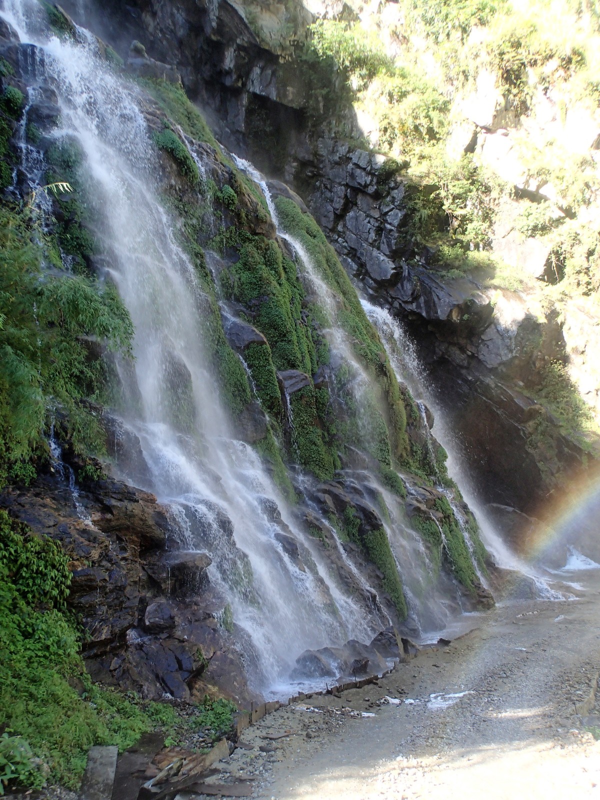 L'eau coule de partout !