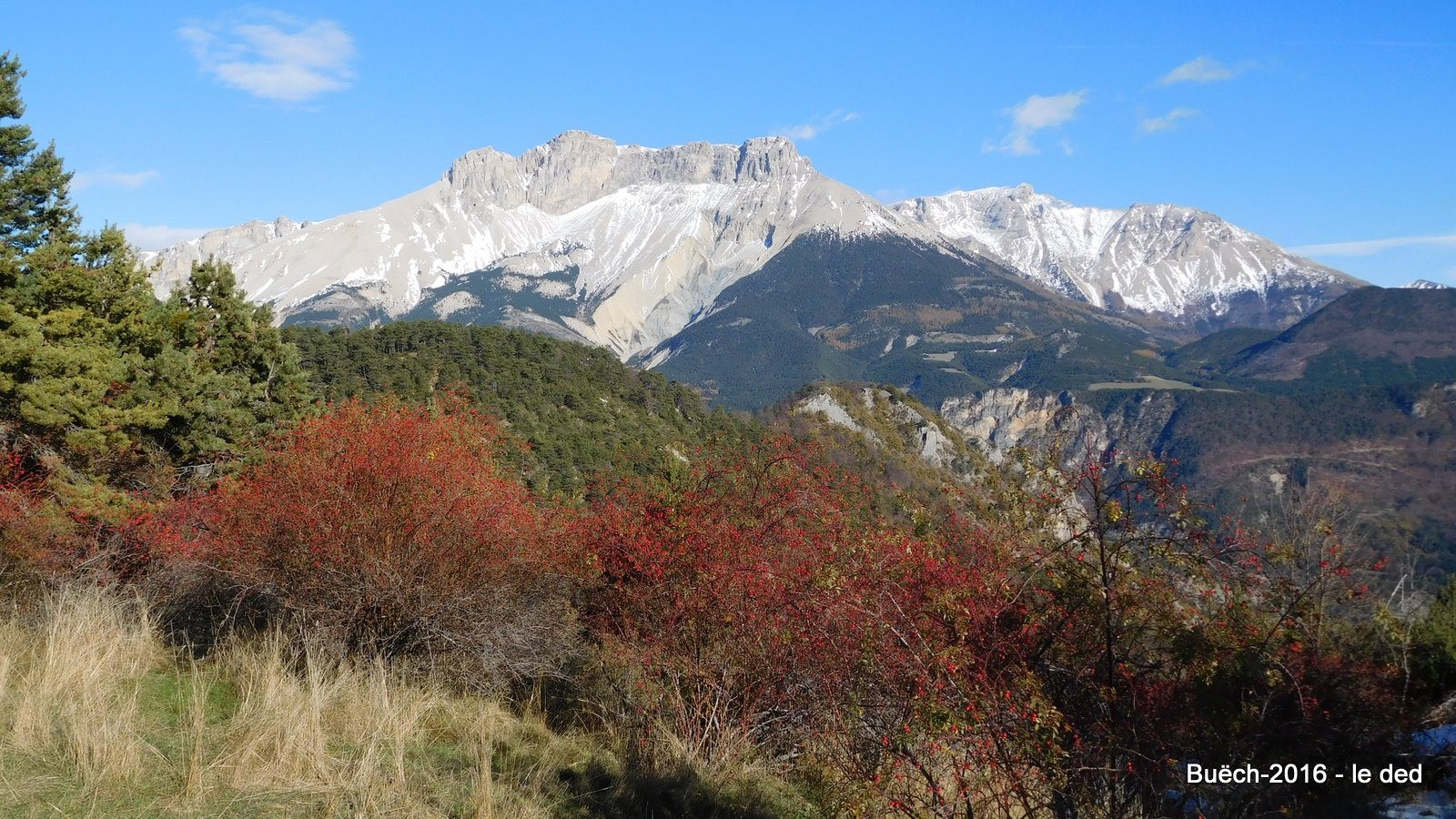 Montagne d'Aurouse/crête des Bergers/Plateau de Bure