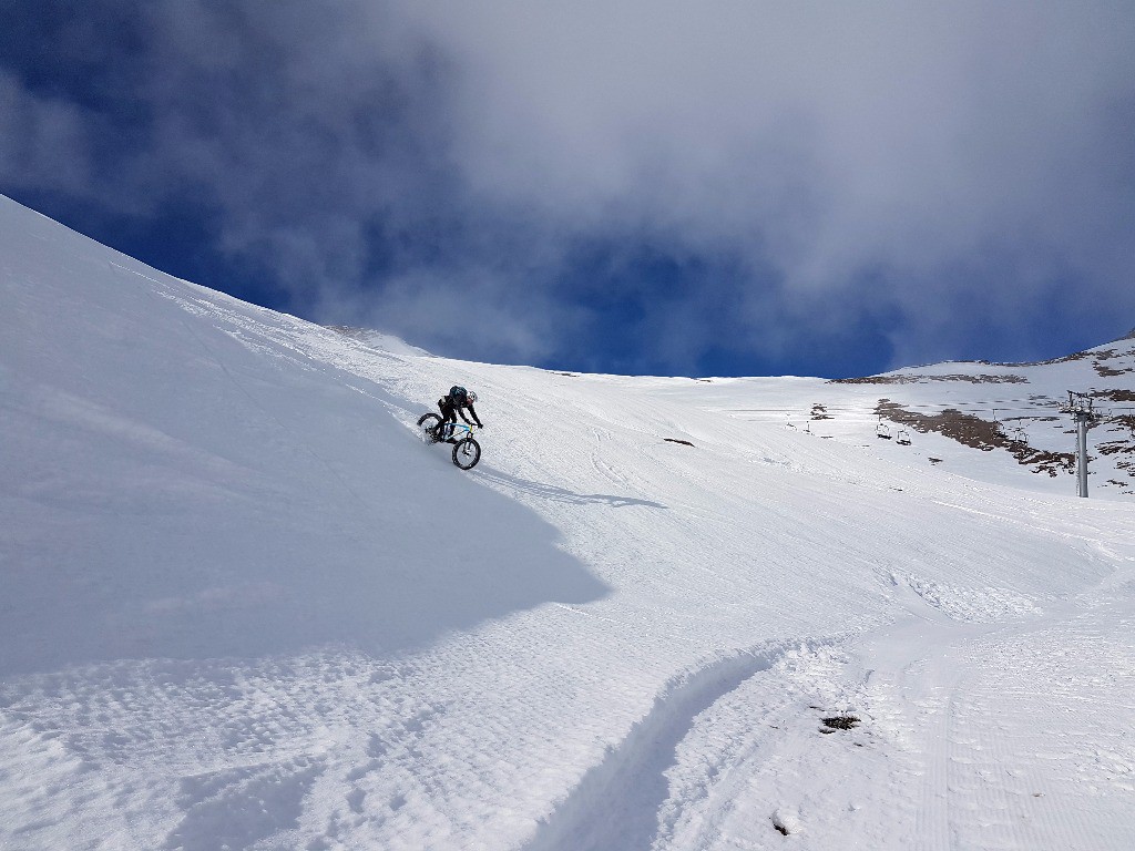 Fat bike, c'est vachement bien et ultra agréable.