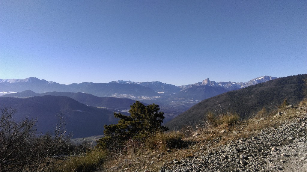 Le Mt Aiguille et Vercors