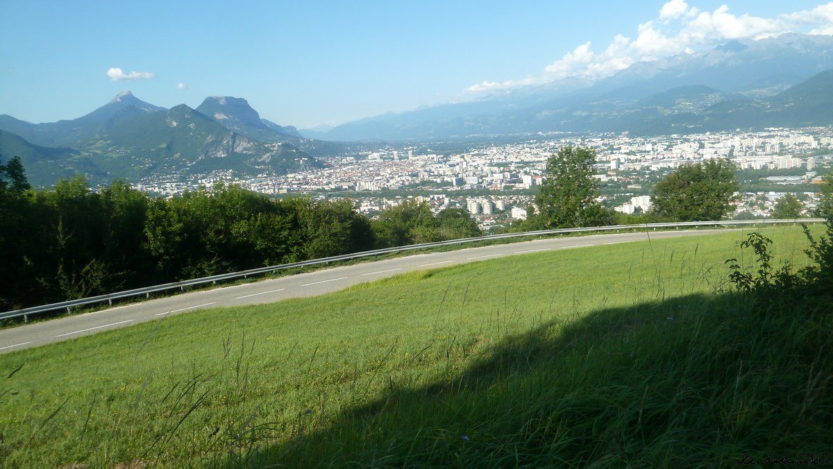 vue sur Grenoble 