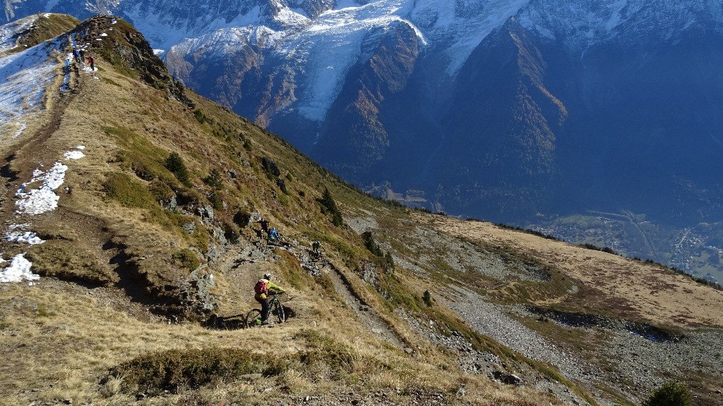 #10 Descente sous le sommet Descente sous le sommet