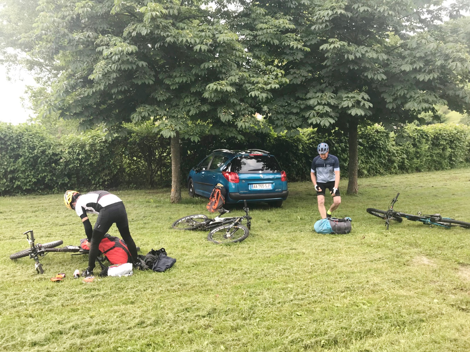 #2 Départ du camping de Brive-Charansac... Départ du camping de Brive-Charansac...