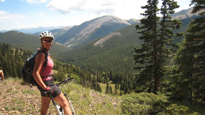 Monarch Crest Trail : Le début de la longue descente