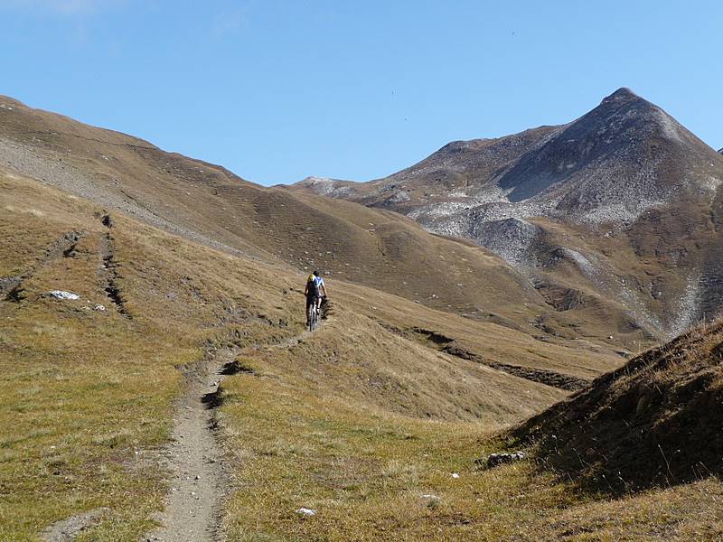 Montée au Saflischpass : Montée finale au Saflischpass