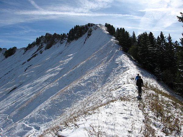 Parc du Mouton : l'arête NW