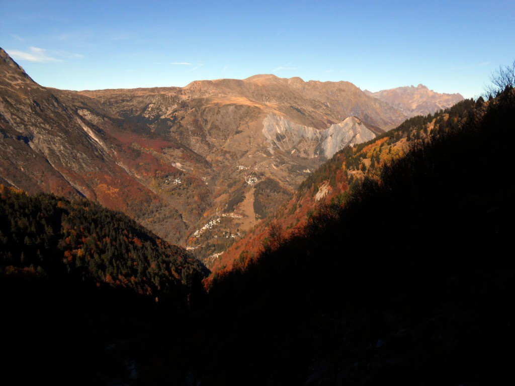 Vue depuis la montée au Col de Corbière