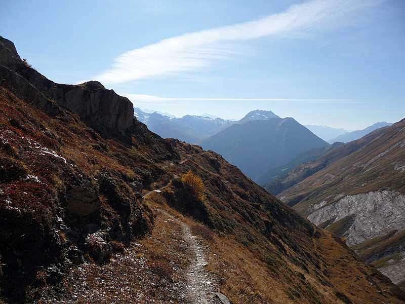 Gandhorn : Descente du Gandhorn sur Binn