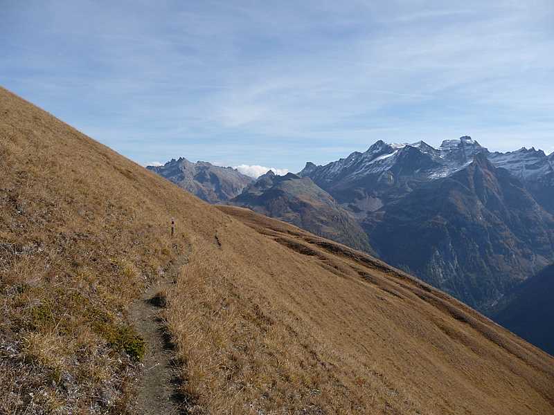 Breithorn : Descente sur Binn