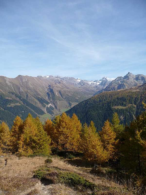 Breithorn : Descente sur Binn