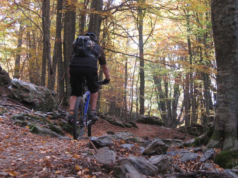 #10 descente du San Petrone : Une partie ludique. descente du San Petrone : Une partie ludique.