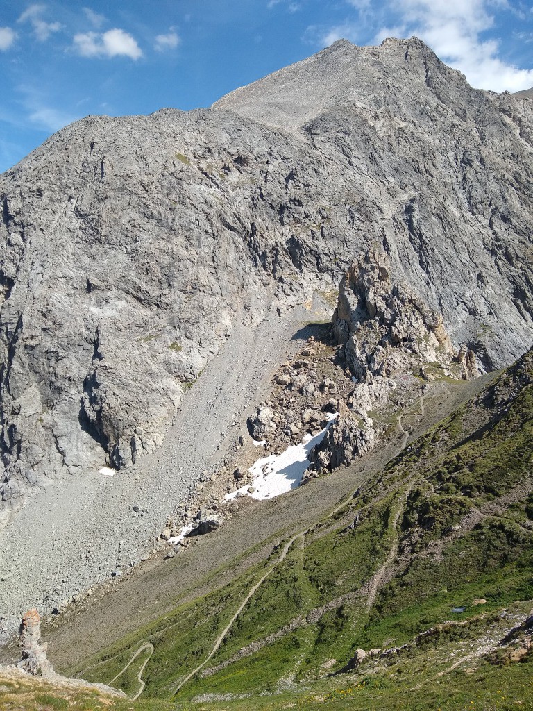 Sentier NE du Col du Petit Argentier