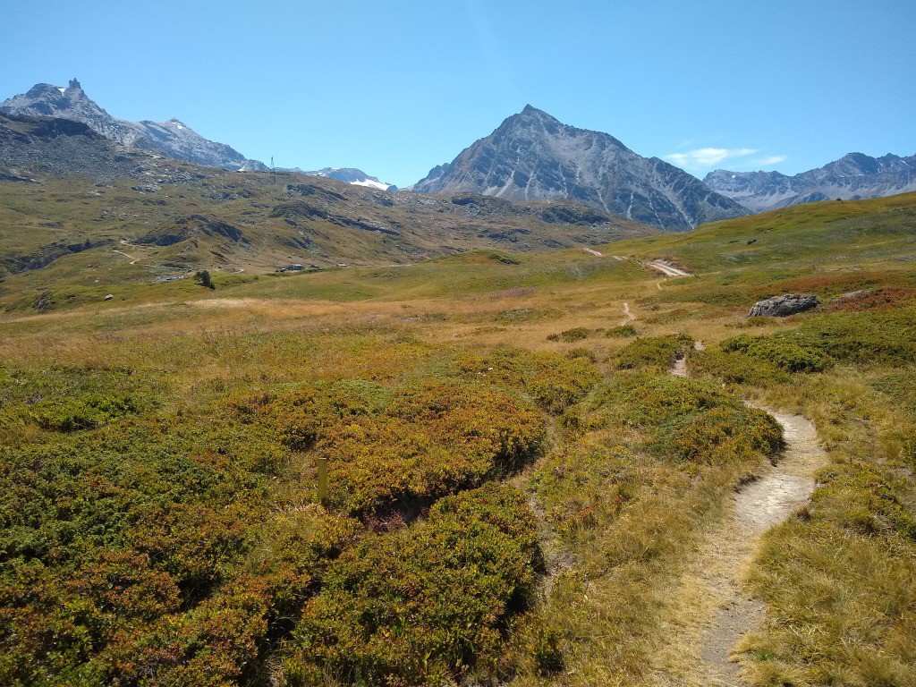 En direction du Col du Petit Mont Cenis