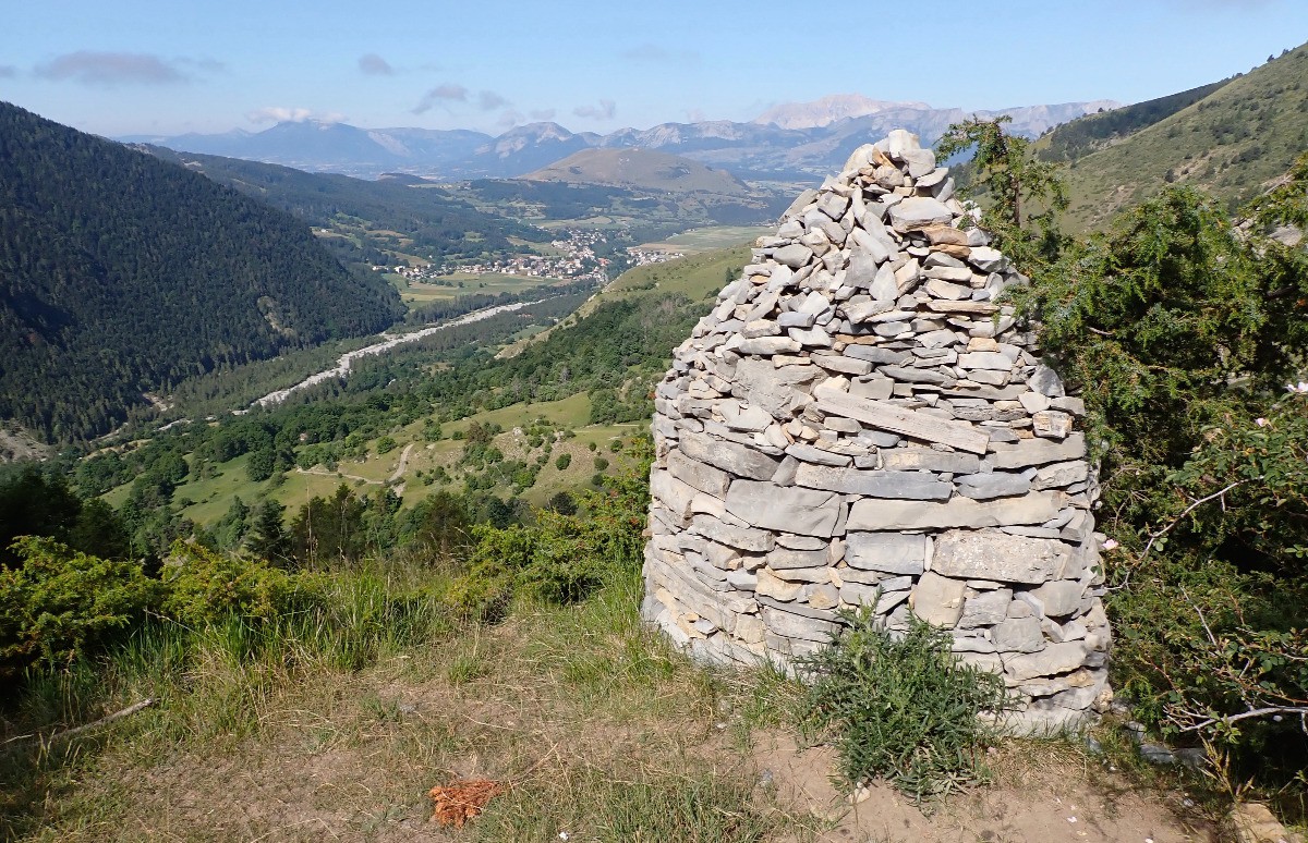 #5 Cairn au début de la montée à la Masse Cairn au début de la montée à la Masse