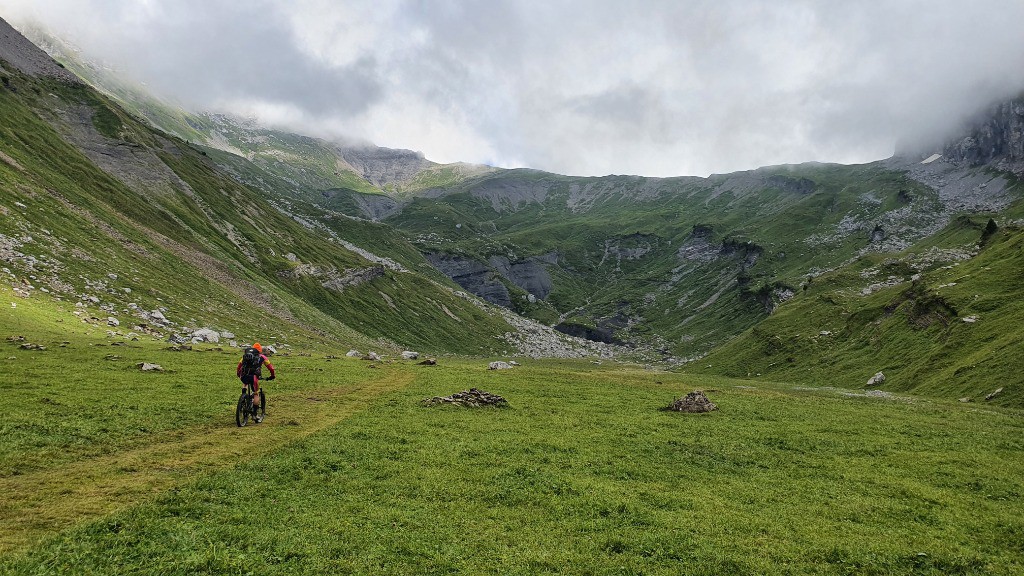 La seule zone avec du plat.